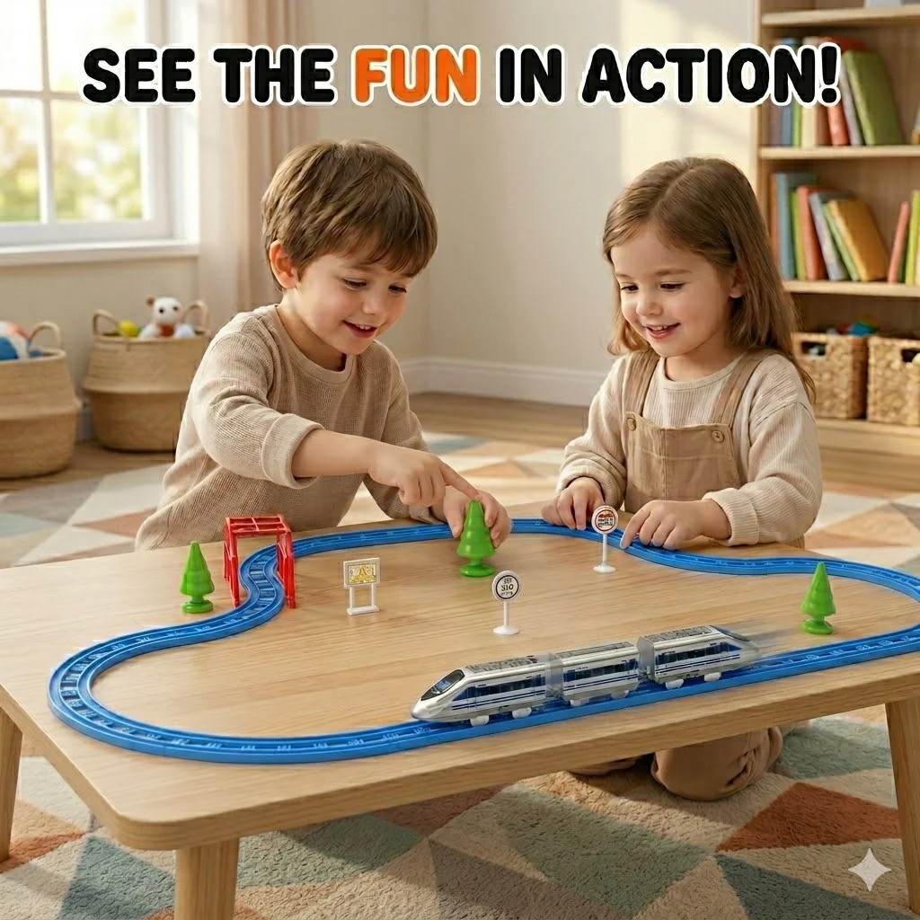 DIY Ultra High-Speed Electric Train Set