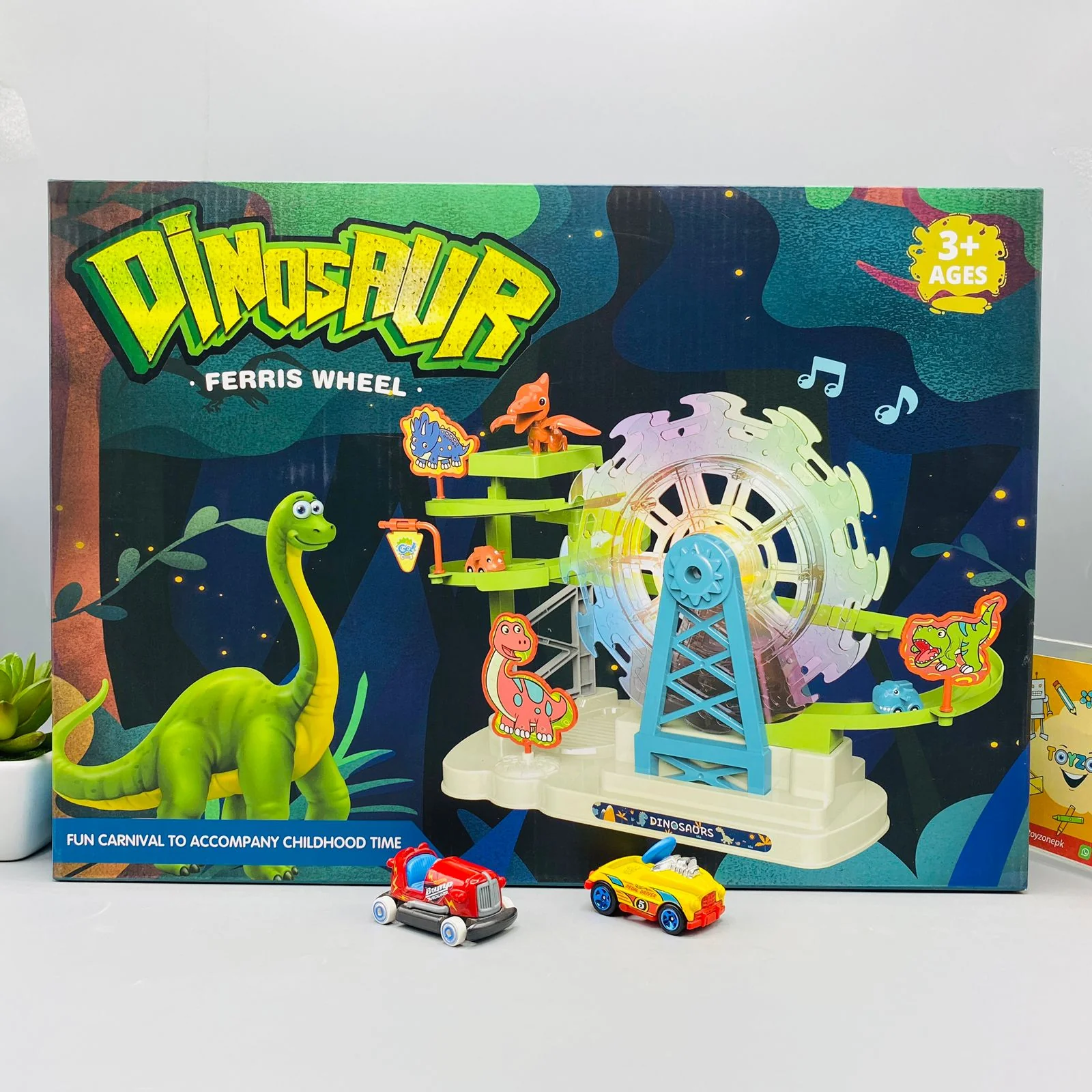 Dinosaur Ferris Wheel Adventure Play Set