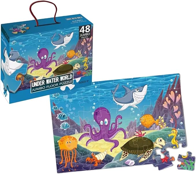48pcs Jumbo Floor Puzzle DIY Educational Toys Puzzle for Kids