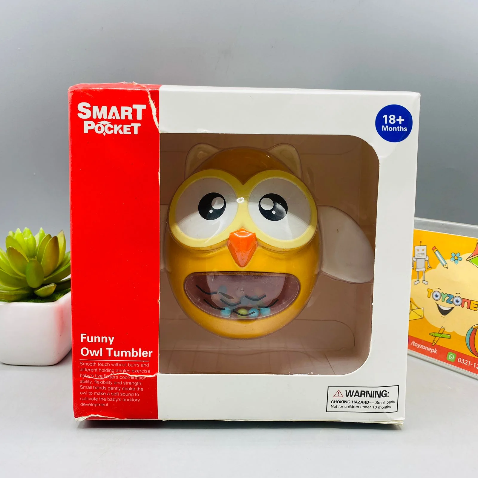 Funny Owl Tumbler Toy For Kids