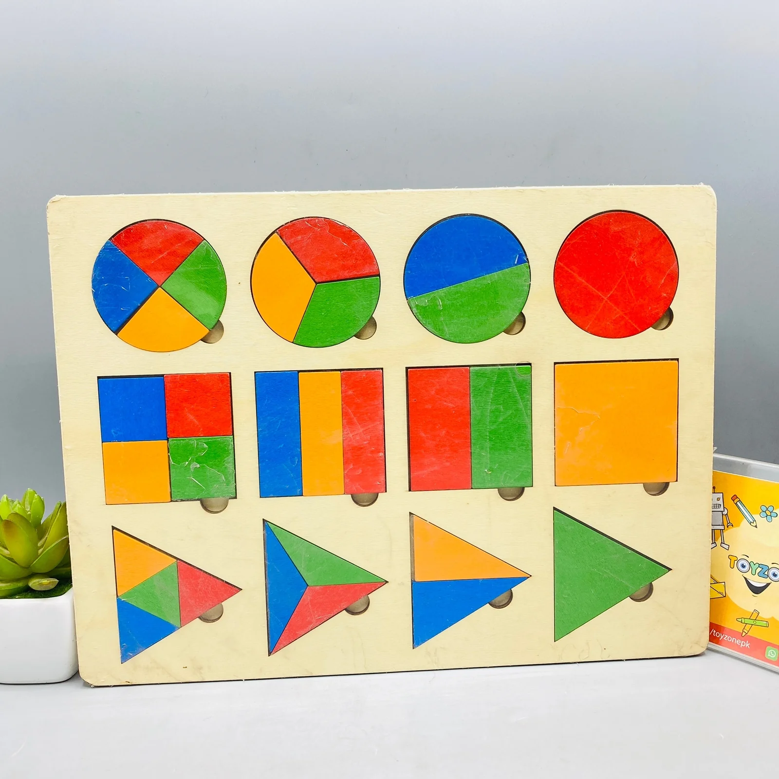 Wooden Shapes Learning Toy
