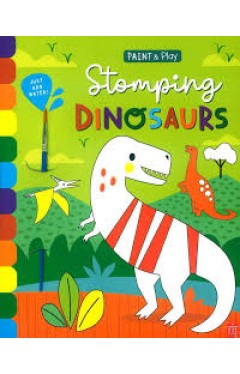 Paint Play Stomping Dinosaurs Inc Brush
