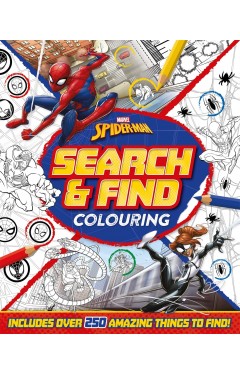 Marvel Spider-Man: Search &amp; Find Colouring