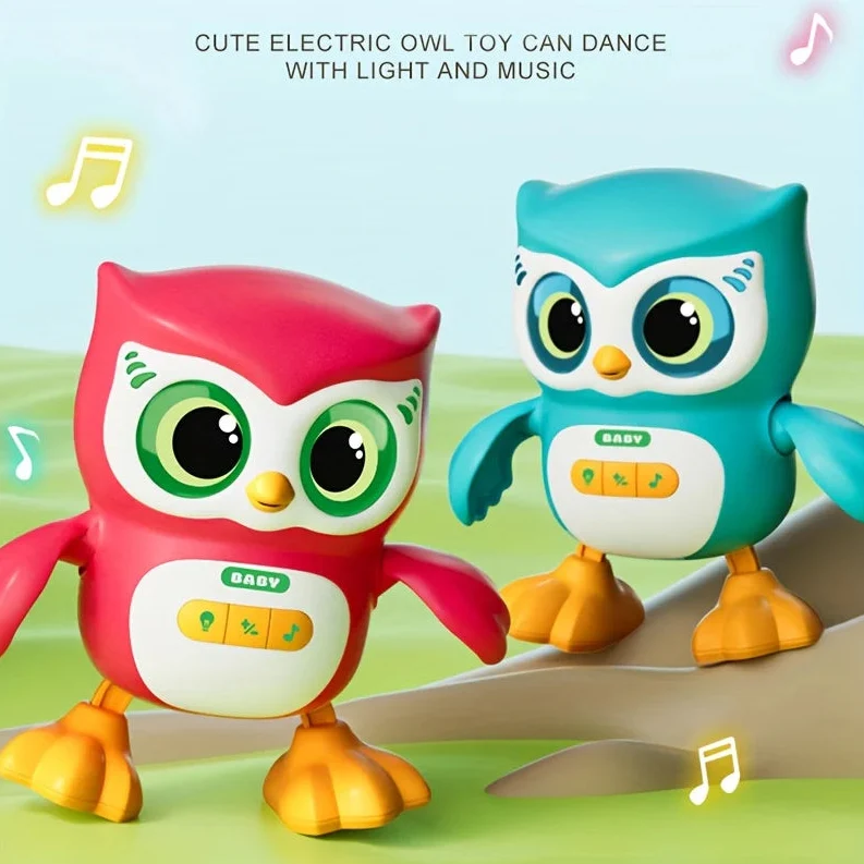 Musical Dancing Owl With Light And Sound