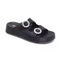 Bata Black Chappals For Women