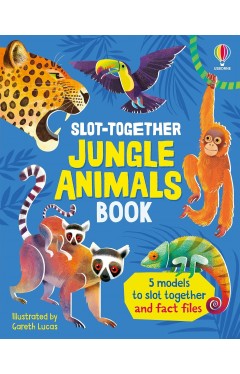 Slot-Together Jungle Animals Book