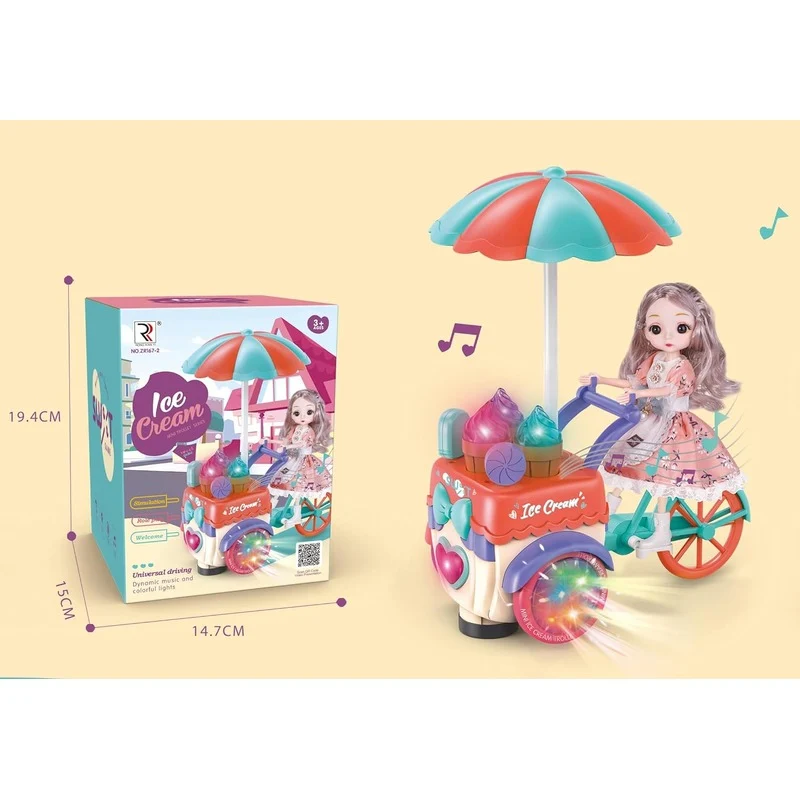 Battery Operated  Ice Cream Car