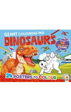 Dinosaurs: Giant Colouring Pad