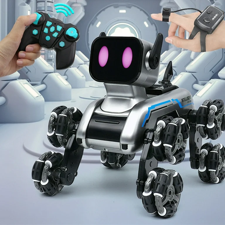Smart Interactive Robot Dog With Light And Sound