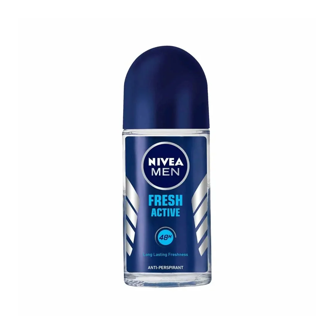 Nivea Men Fresh Active 48h Roll On 50 ml (Imported)