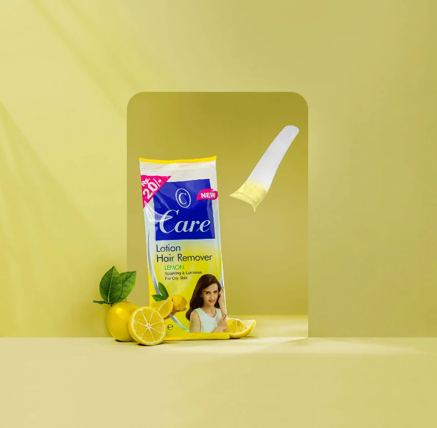 Care Hair Removal Lotion Lemon 120 gm