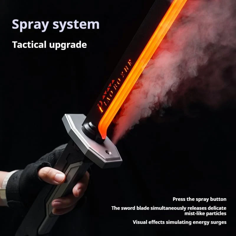 Dazzling Spark blade Sword with Smoke And Light Effects
