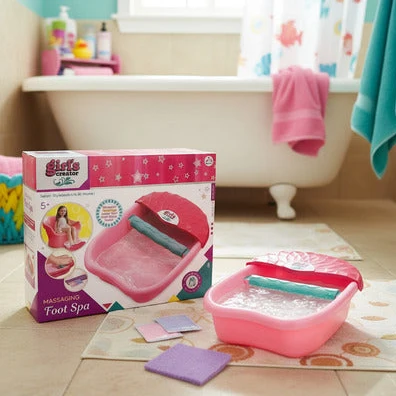 Relaxing Pretend Play Massaging Foot Spa