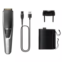Philips BT3232/15 Beardtrimmer series 3000 - Titanium coated blades - 90 mins cordless use - Extra sharp blades