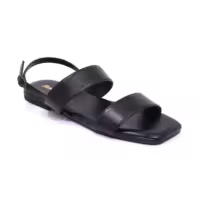 Bata Black Sandals For Women