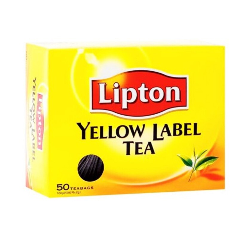 Lipton Yellow Label Tea Bags 50's