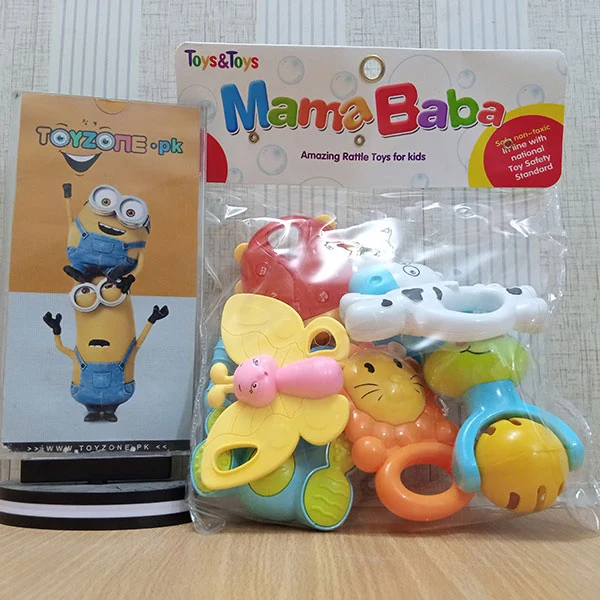 Newborn Baby Rattles Set
