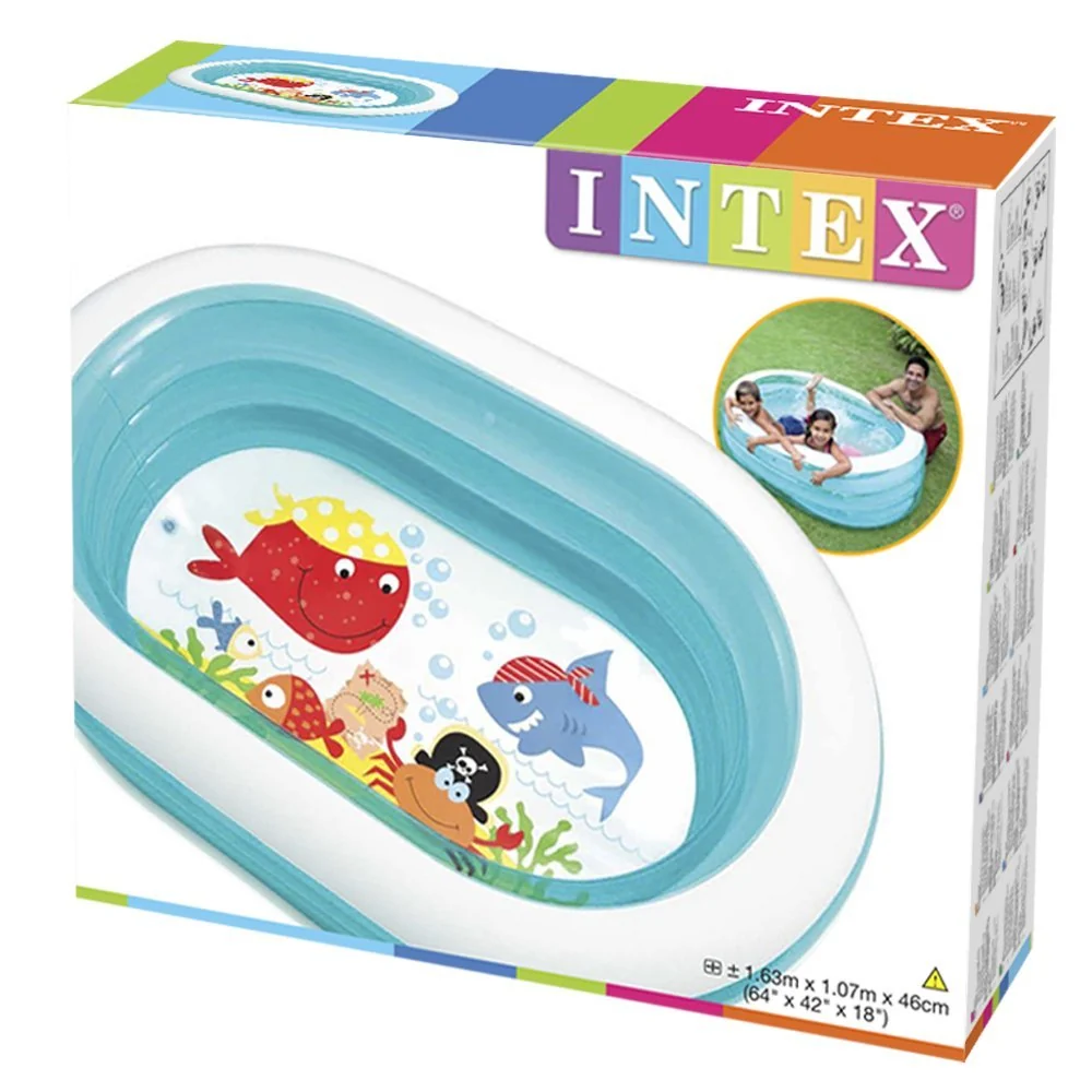 INTEX Ahoy Pirate Friends Pool ( 64" L x 42" W x 18" H )