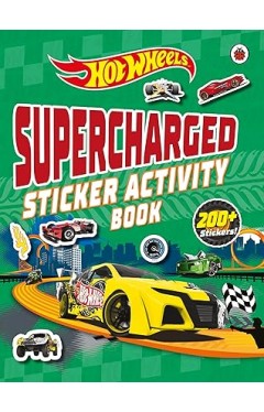 Hot Wheels: Supercharged Sticker Activity Book