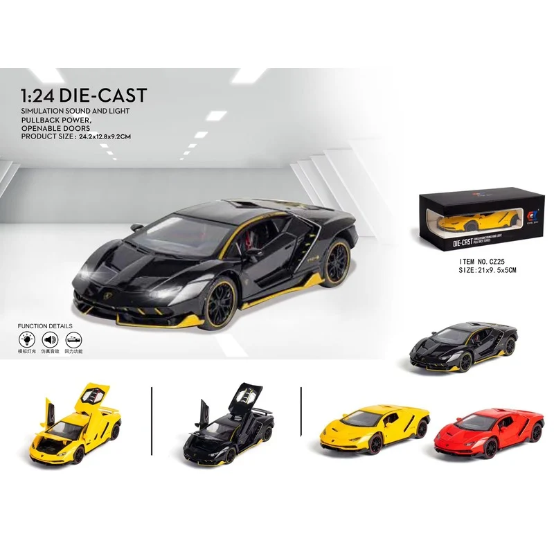 Top Selling Metal  Car With Light and Sound