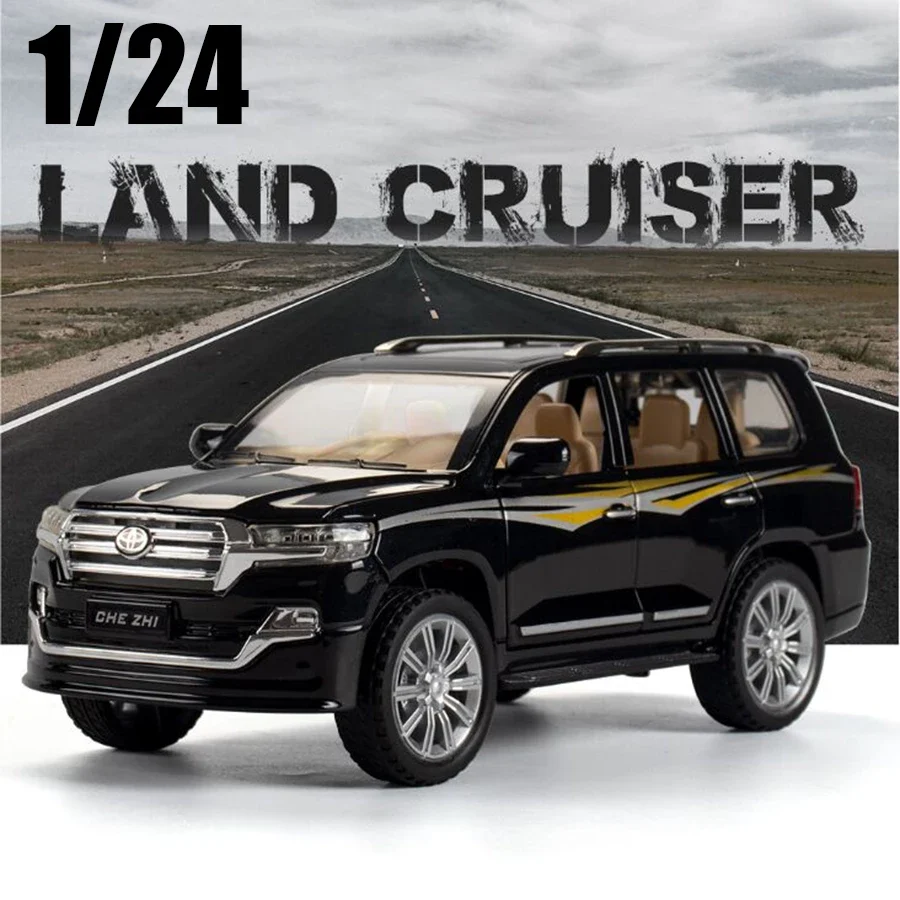 Diecast Toyota Land Cruiser SUV V8