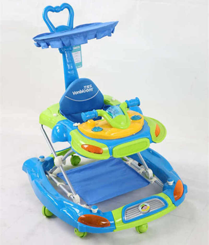 Best Plastic Music Cartoon Baby Walker