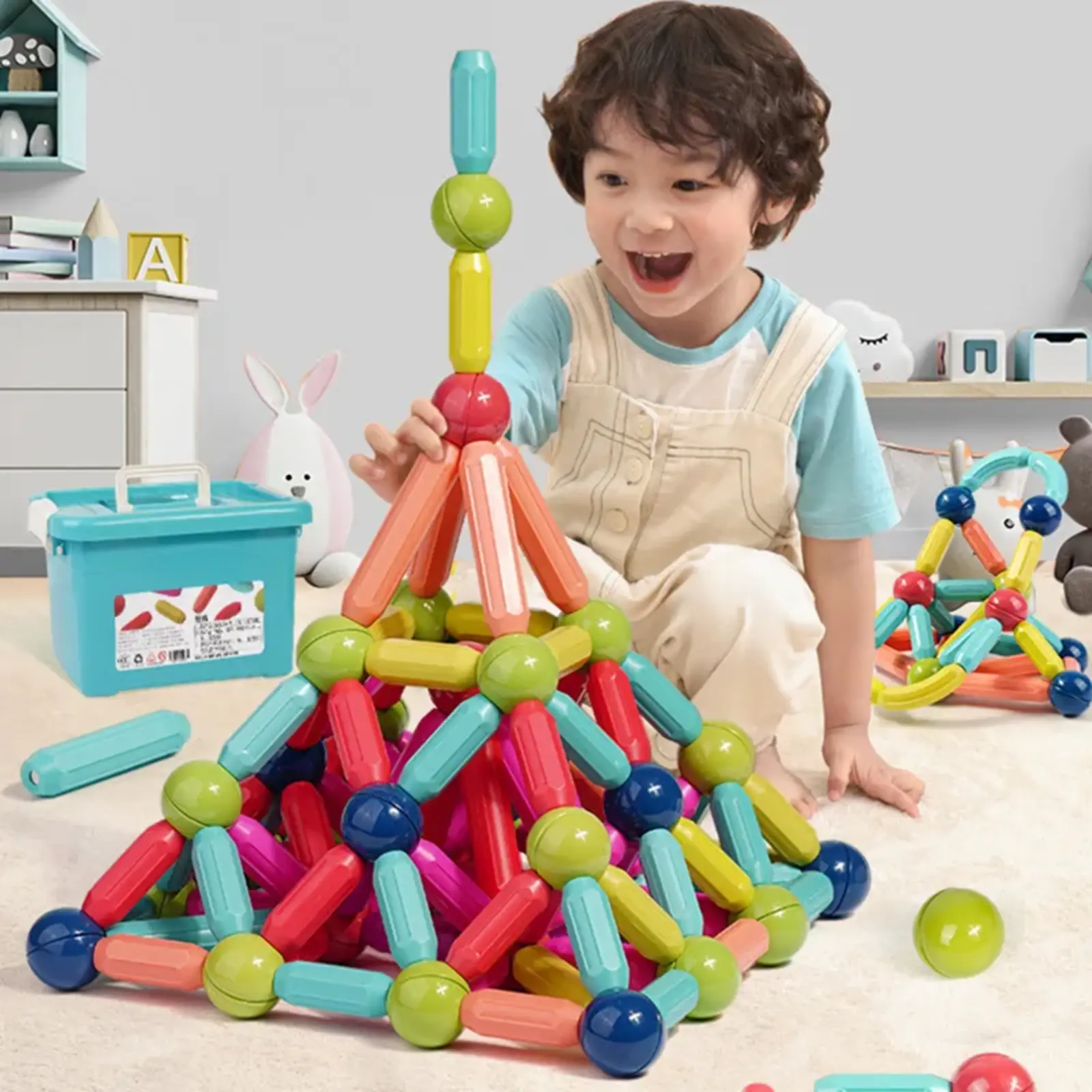 Magnetic Stick Building Blocks