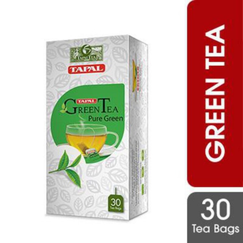 Tapal Green Tea Bags Pure Green 30's