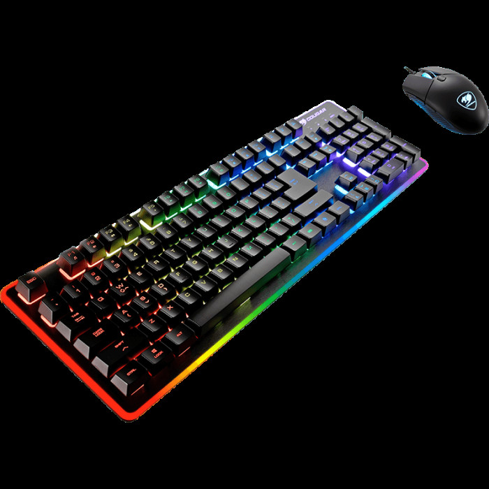 Cougar Deathfire EX Gaming Gear Combo, Hybrid Mechanical Switches