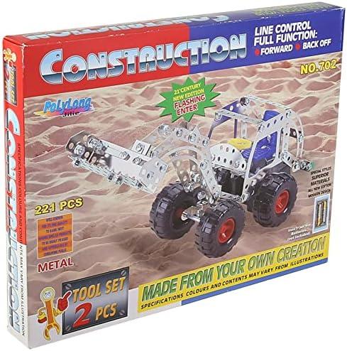 Metal Jeep Construction Set Vehicle with Remote Control