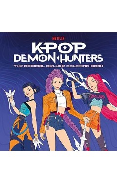 KPop Demon Hunters: The Official Deluxe Colouring Book