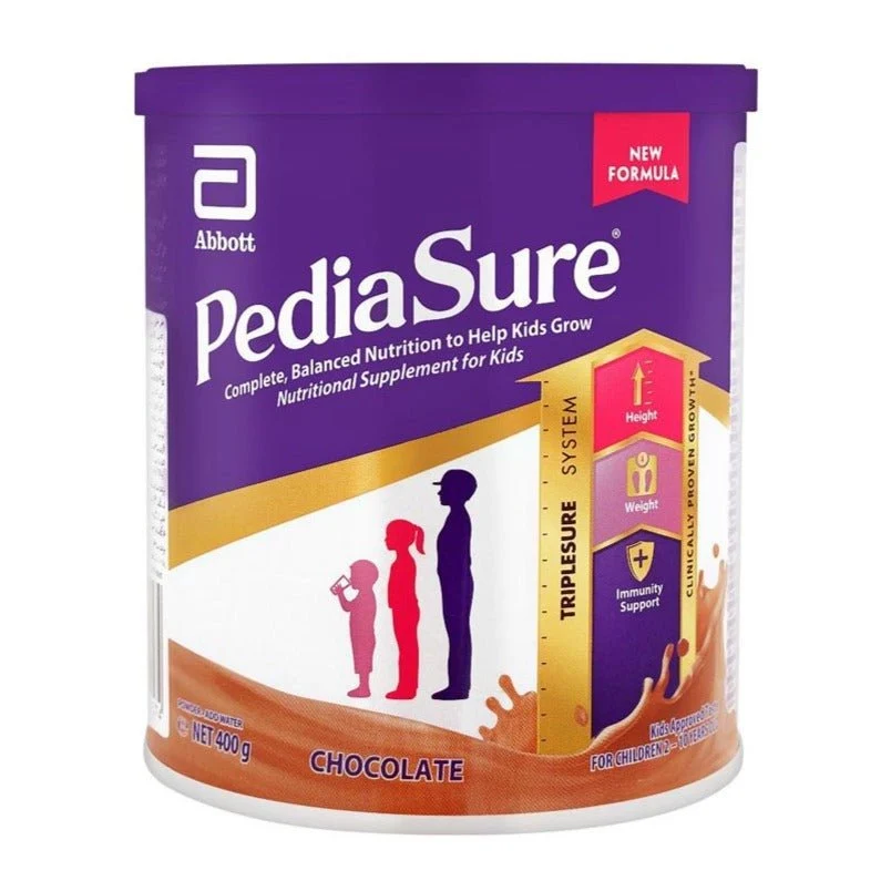PediaSure Triplesure System, Chocolate Flavour, 400 gm