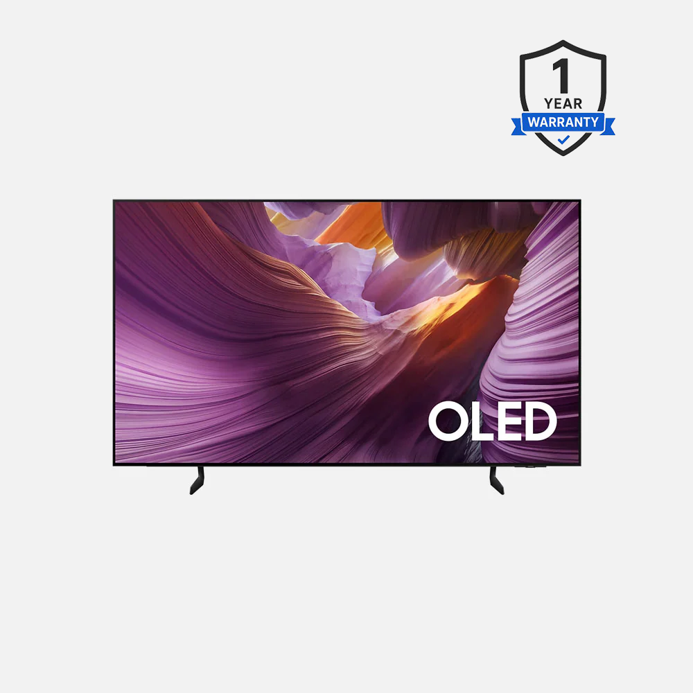 Samsung 65-Inch OLED S85F 4K Vision AI Smart TV – OLED HDR, NQ4 AI Processor, Dolby Atmos, Motion Xcelerator 120Hz, Vision AI, 1-Year Warranty