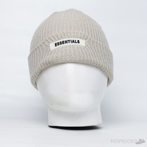 FOG Essentials Beige Beanie