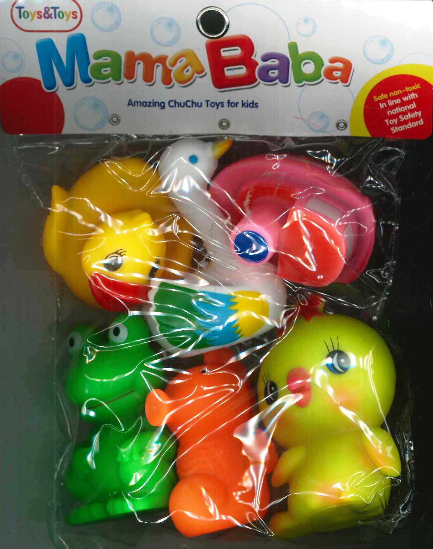Mama Baba Amazing Sea Animal Chuchu Toy