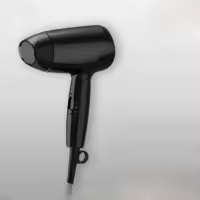 Philips Hair Dryer BHC010/13 Compact Lightweight Travel Universal Voltage Dryer Black