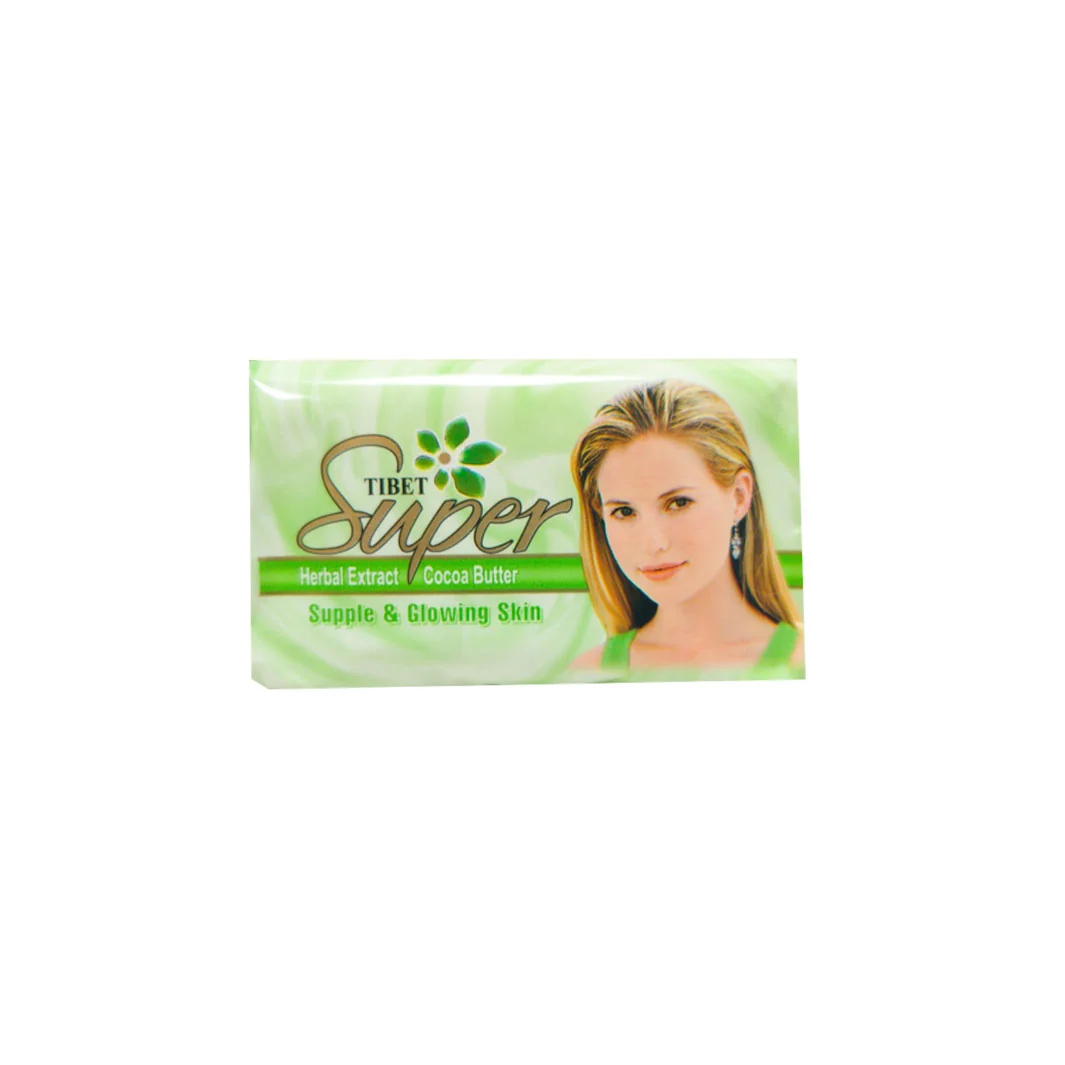 Tibet Deluxe Beauty Soap, Extra Creamy, Green, 95gm