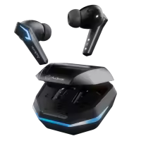 Audionic Airbud Battlebuds Lite Quad Mic ENC Wireless Earbuds | Gaming mode Low Latency TWS Earbud With Upto 45 Hours Playtime | IPX4 Water Proof Wireless Earphones With Voice Assistance Bluetooth Ear buds And Headphones