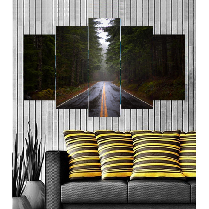 Wall Frames 5 Pieces Set Canvas - Digitally Printed Wall Canvas post-11