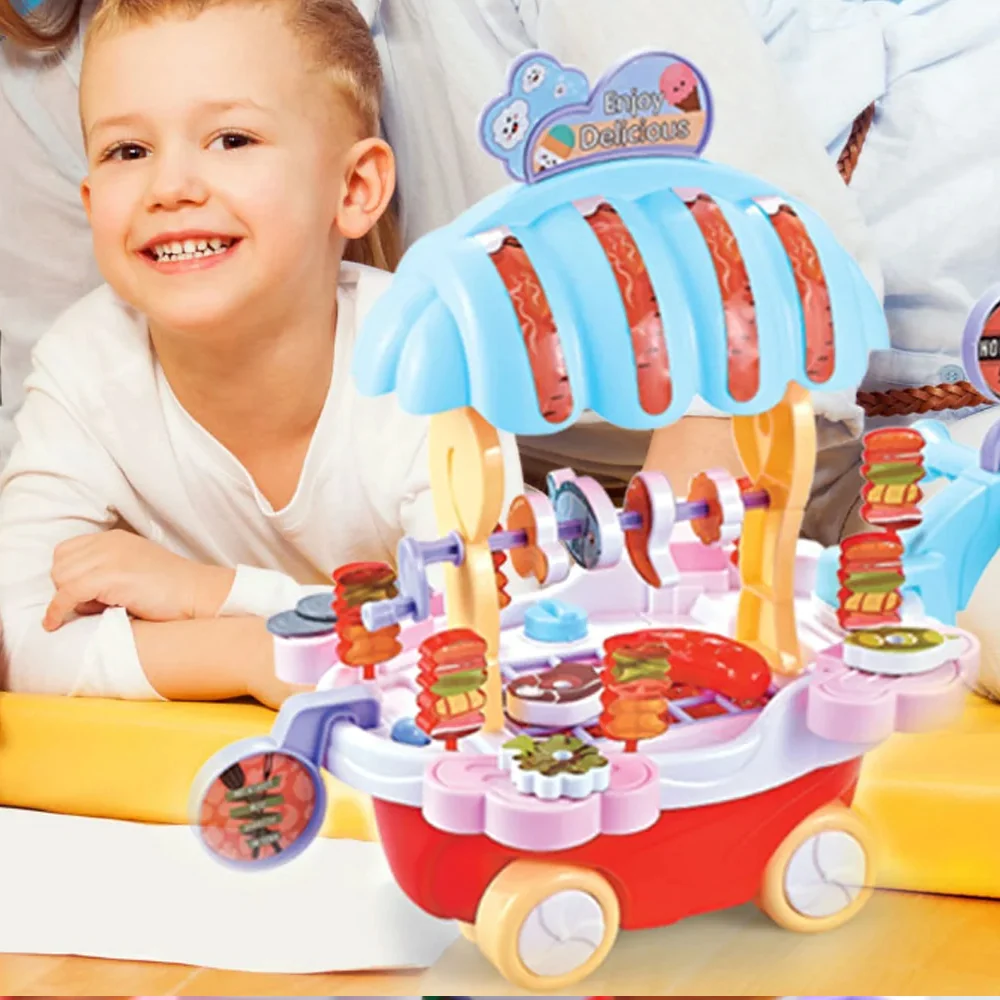Bar B Q Grill Cart