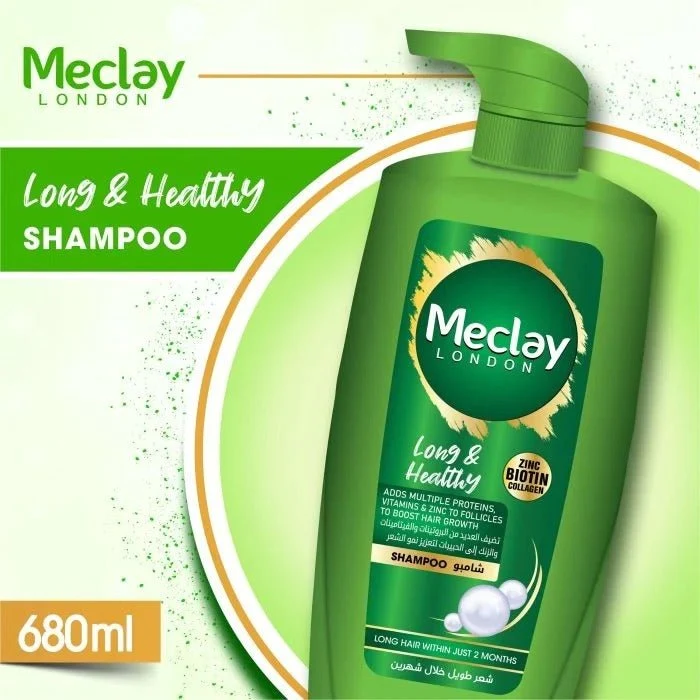 Meclay London Long & Healthy Shampoo 660 ml