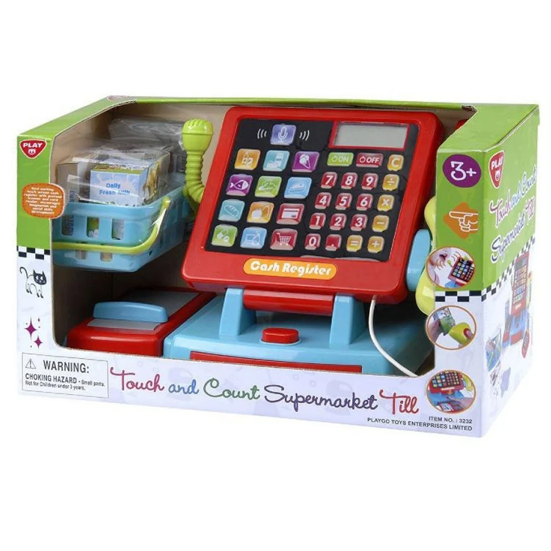 PlayGo Touch & Count Supermarket Till
