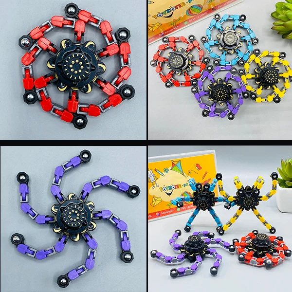 Deformed Spinner (Pack Of 4)