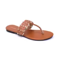 Bata Brown Chappals For Women