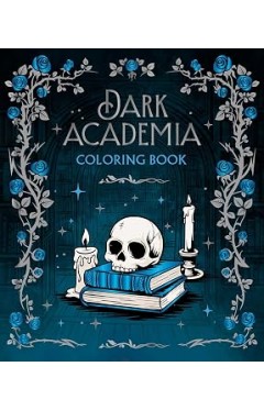 Dark Academia Coloring Book