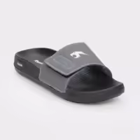 SERVIS Grey Men Slides For Men - Aug 2026 Arrivals