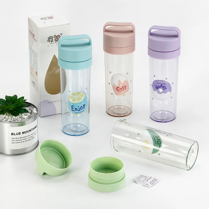 Plastic Leak Proof Sports Travel Water Bottle