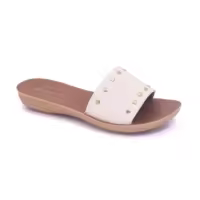 Bata Beige Chappals For Women