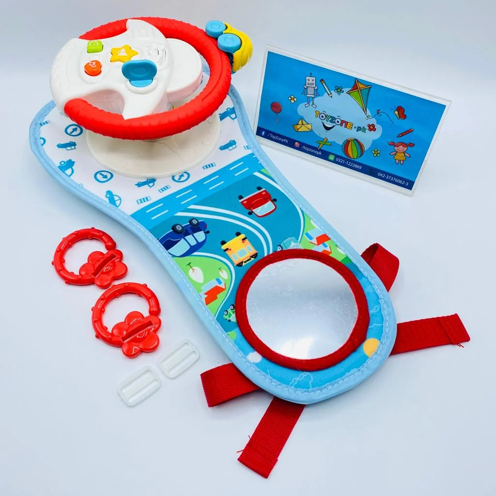 Baby Steering Wheel Toy With Light And Sound
