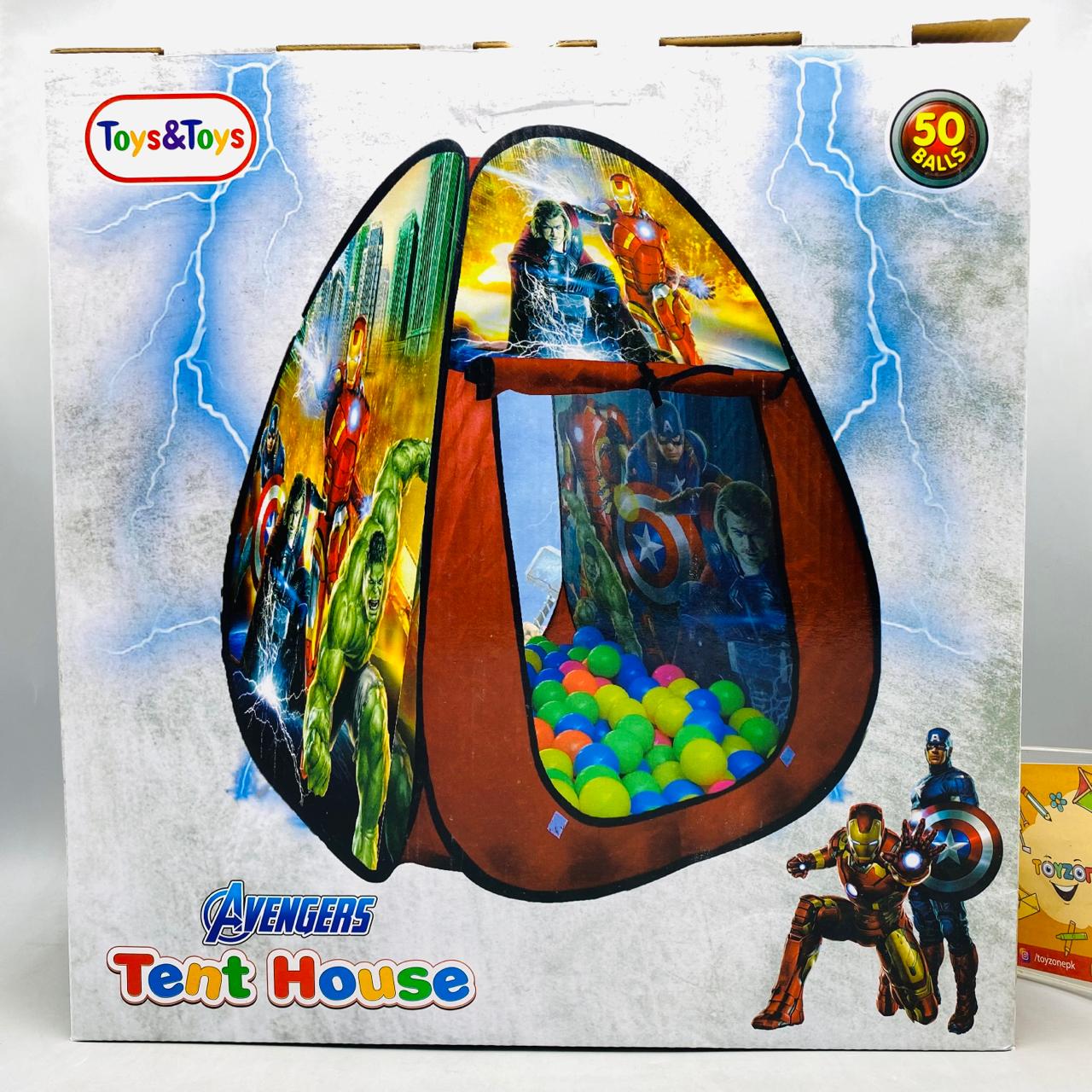 Avengers Play Tent House